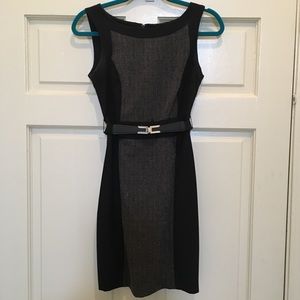 BCX Grey & Black Dress